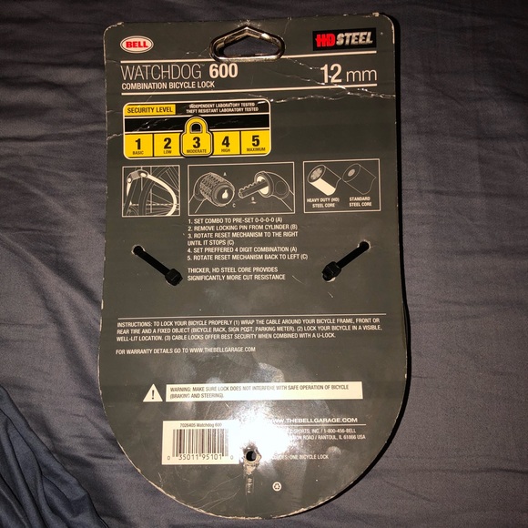 Bike lock - Picture 2 of 2